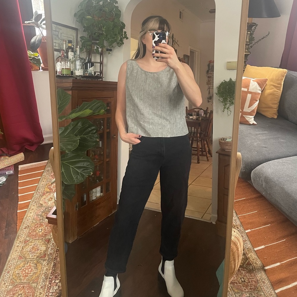 Vintage grey top